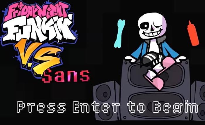 Friday Night Funkin Vs Sans Fnf Mod Play Game Online Unblocked At Y9freegames 