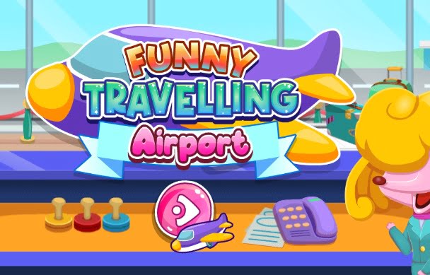 FUNNY TRAVELLING AIRPORT - Jogue Grátis Online!