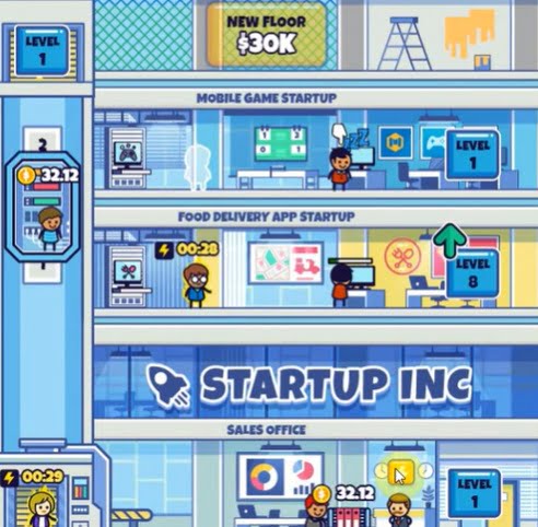 Idle Startup Tycoon Screenshot