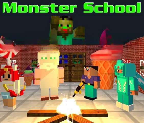 Monster School - Play It Online & Unblocked