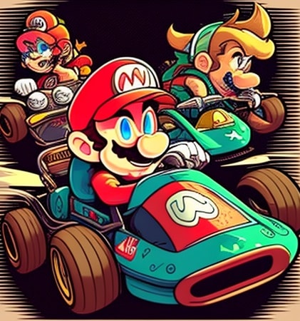 More Super Mario Kart