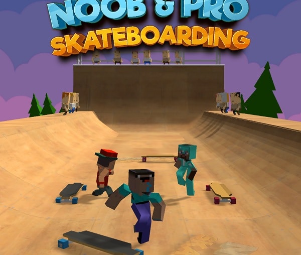 NOOB & PRO SKATEBOARDING jogo online gratuito em
