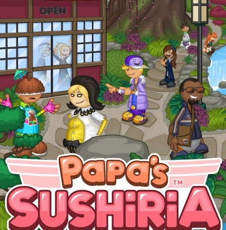 Papa's Sushiria 🍣 Jogue Online e Desbloqueado - Papas Games