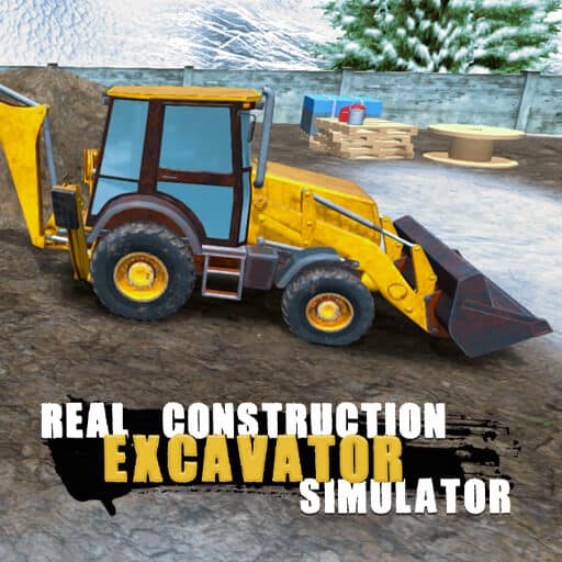 construction simulator 2012 find big excavator