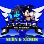 Sonic 2 Mania Edição Neon e Xenon