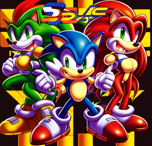 Play Sonic 3 and Knuckles Tag Team, a game of Sonic