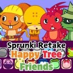 Sprunki reprend Happy Tree Friends