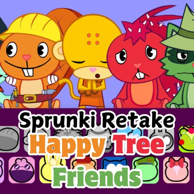 Sprunki retoma Happy Tree Friends🔥 Jogue online