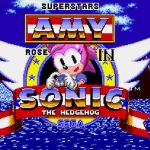 Les superstars Amy Rose dans Sonic the Hedgehog